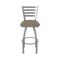Holland Bar Stool Co OD410 Jackie Stainless Steel 36 Swivel Outdoor Bar Stool with Breeze Farro Seat OD41036SSOD002 - alternate 10